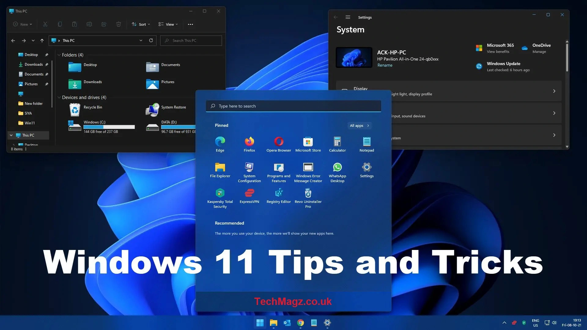 The Most Helpful Tips and Tricks for Windows 11 Customisation